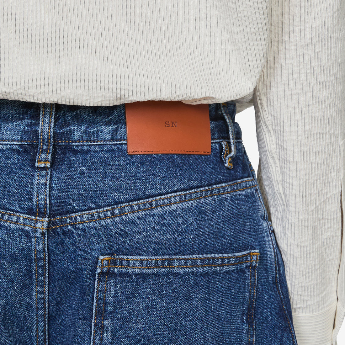 Paolo Pant Worn Wash Indigo Pants