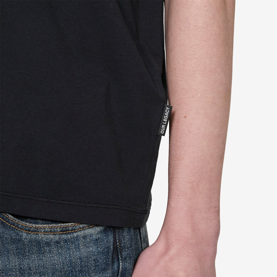 New Box T-Shirt Black Clean Jersey Tees