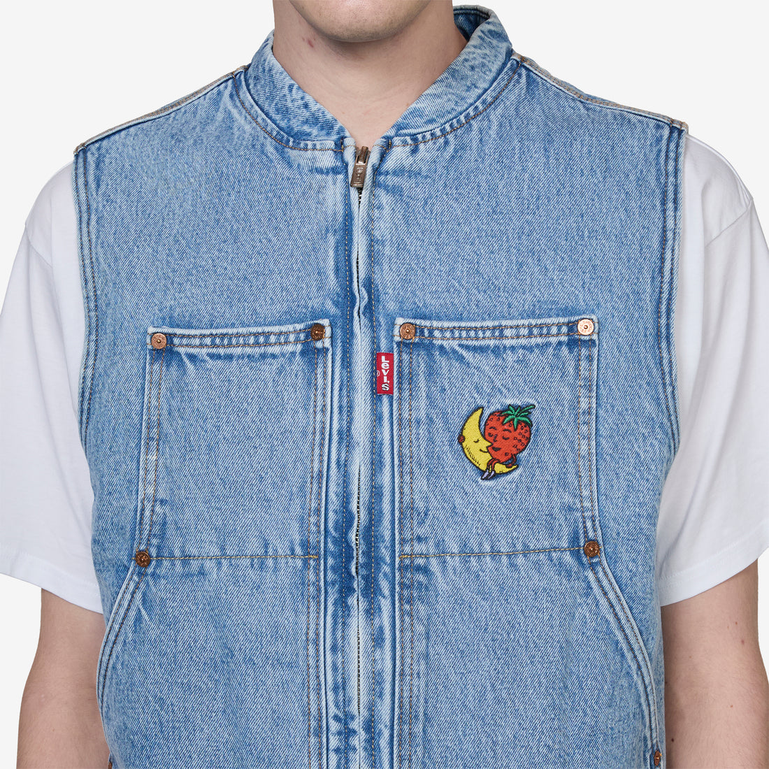 Sky High Farm x Vest Light Stone Jackets
