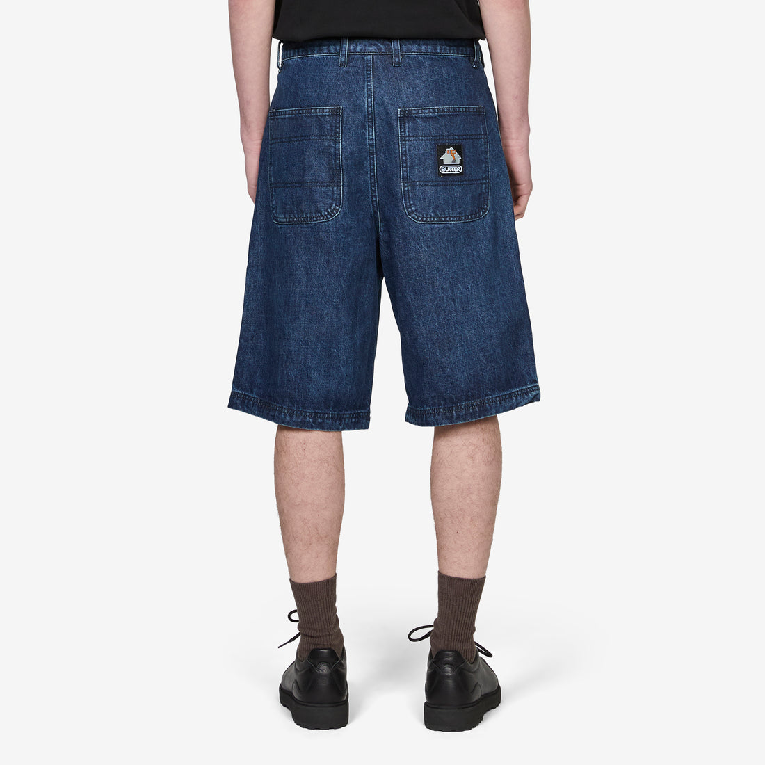 Work Shorts Worn Indigo Shorts