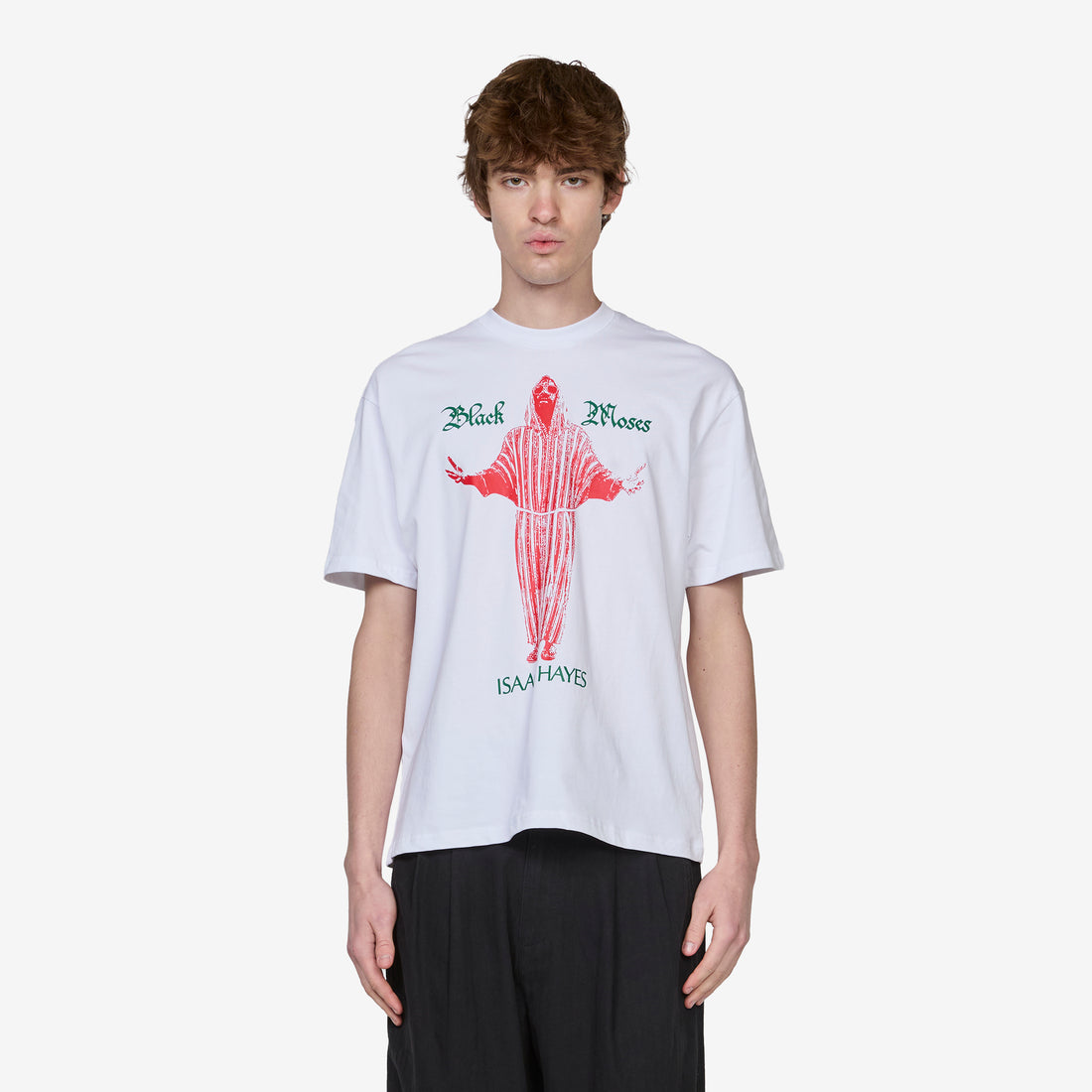 Black Moses T-Shirt White Tees