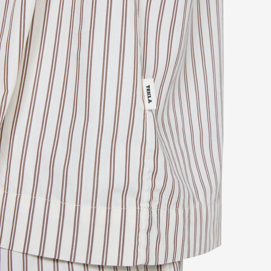 Cotton Poplin Pyjama Shirt Hopper Stripes Shirts