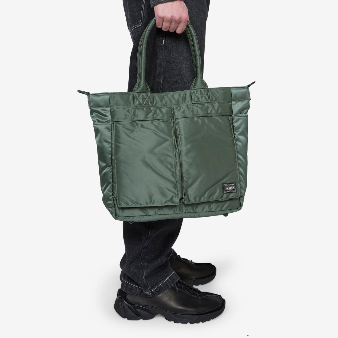 All New Tanker Tote Bag Sage Green (L) Bags