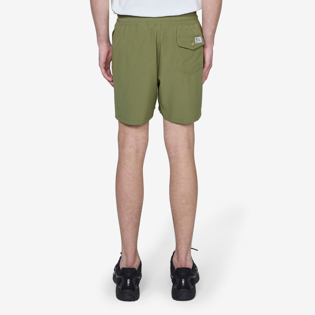 5.75-Inch Traveler Classic Swim Trunk Tree Green Shorts