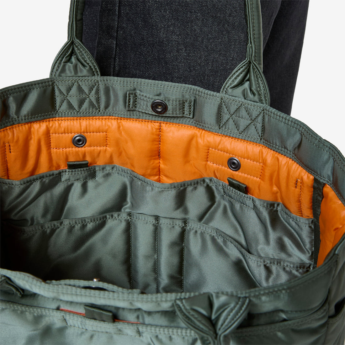 All New Tanker Tote Bag Sage Green (L) Bags