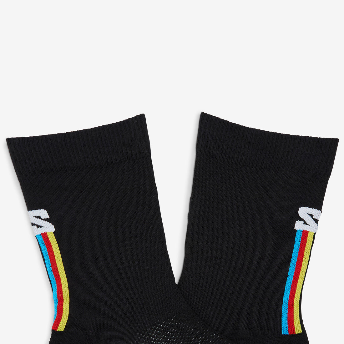 Pulse Race Flag Crew Socks Black Accessories
