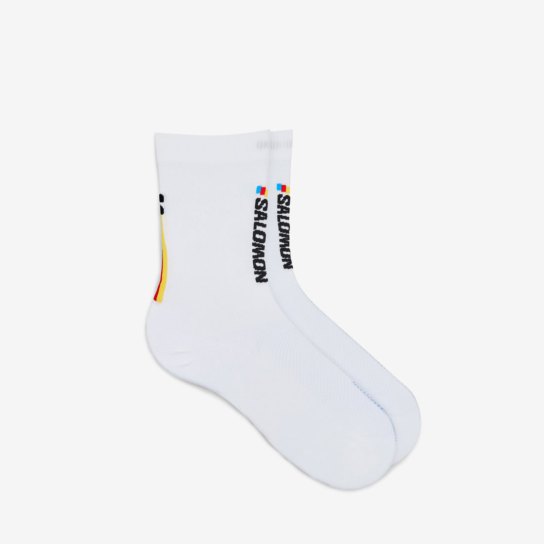 Pulse Race Flag Crew Socks White Accessories