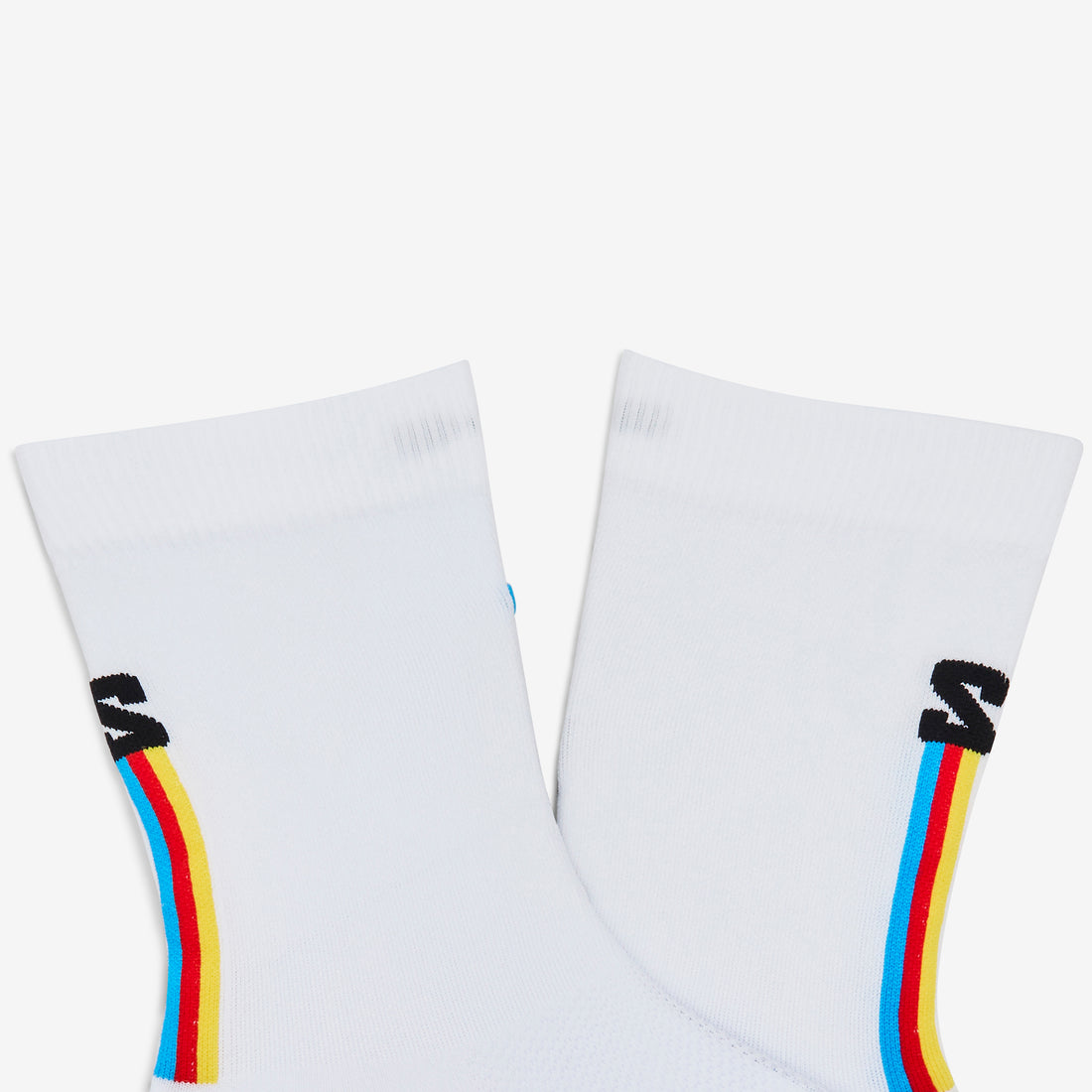 Pulse Race Flag Crew Socks White Accessories