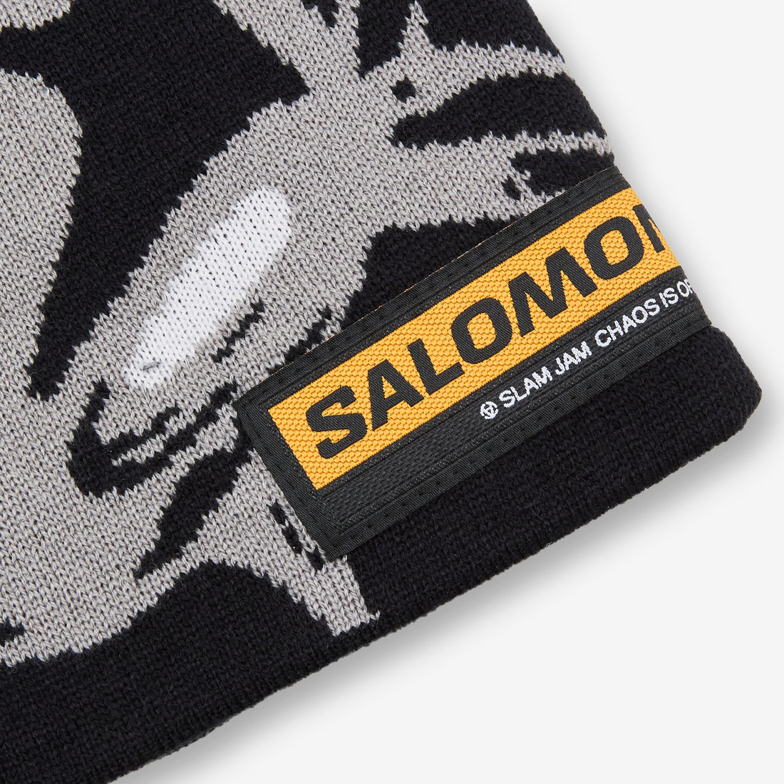 Slam Jam x Beanie Deep Black | Castelrock | White Headwear