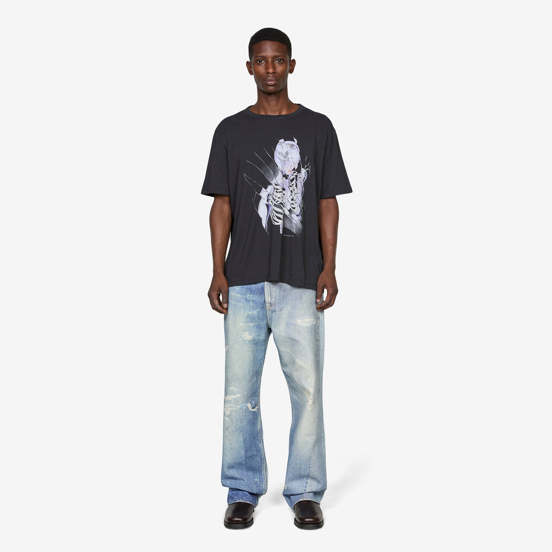 New Box T-Shirt Cybernetic Angel Print Tees