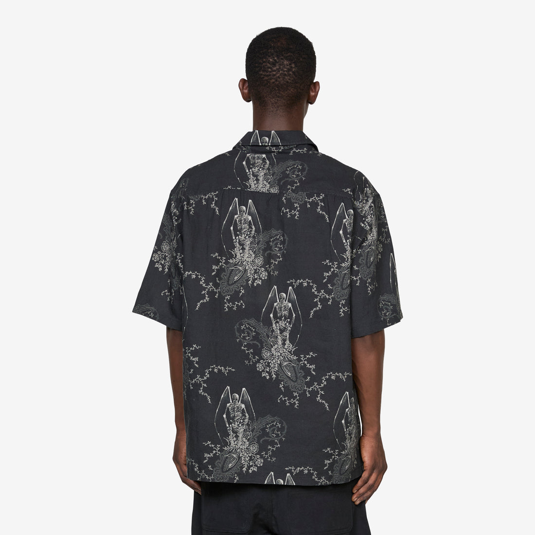 Every Shirt Shortsleeve Death Paisley Print Shirts