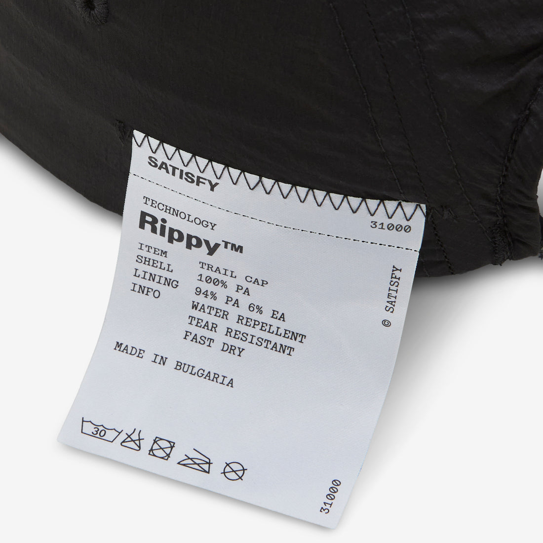 Rippy™ Trail Cap Black Headwear