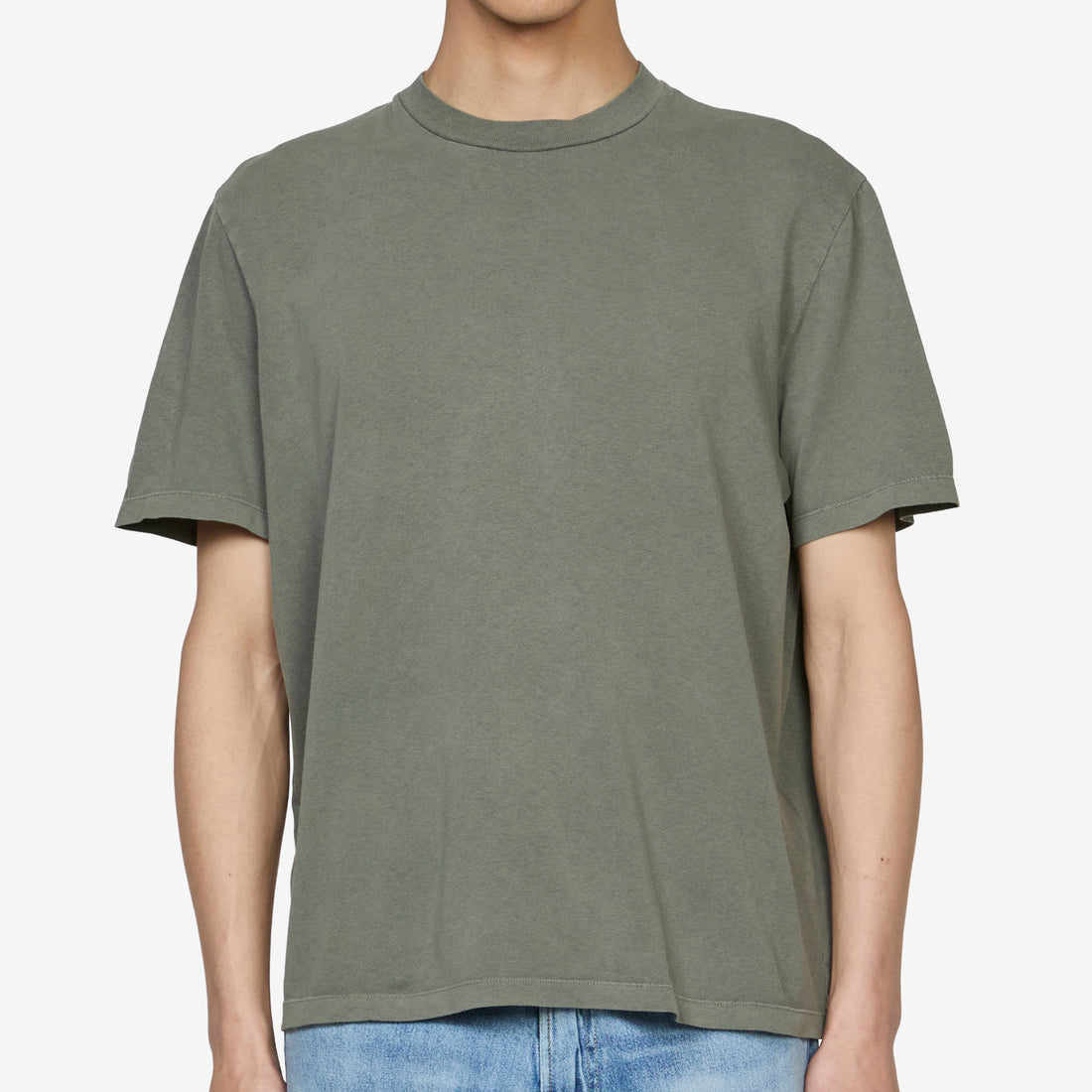 Box T-Shirt Worn Olive Legacy Jersey Tees