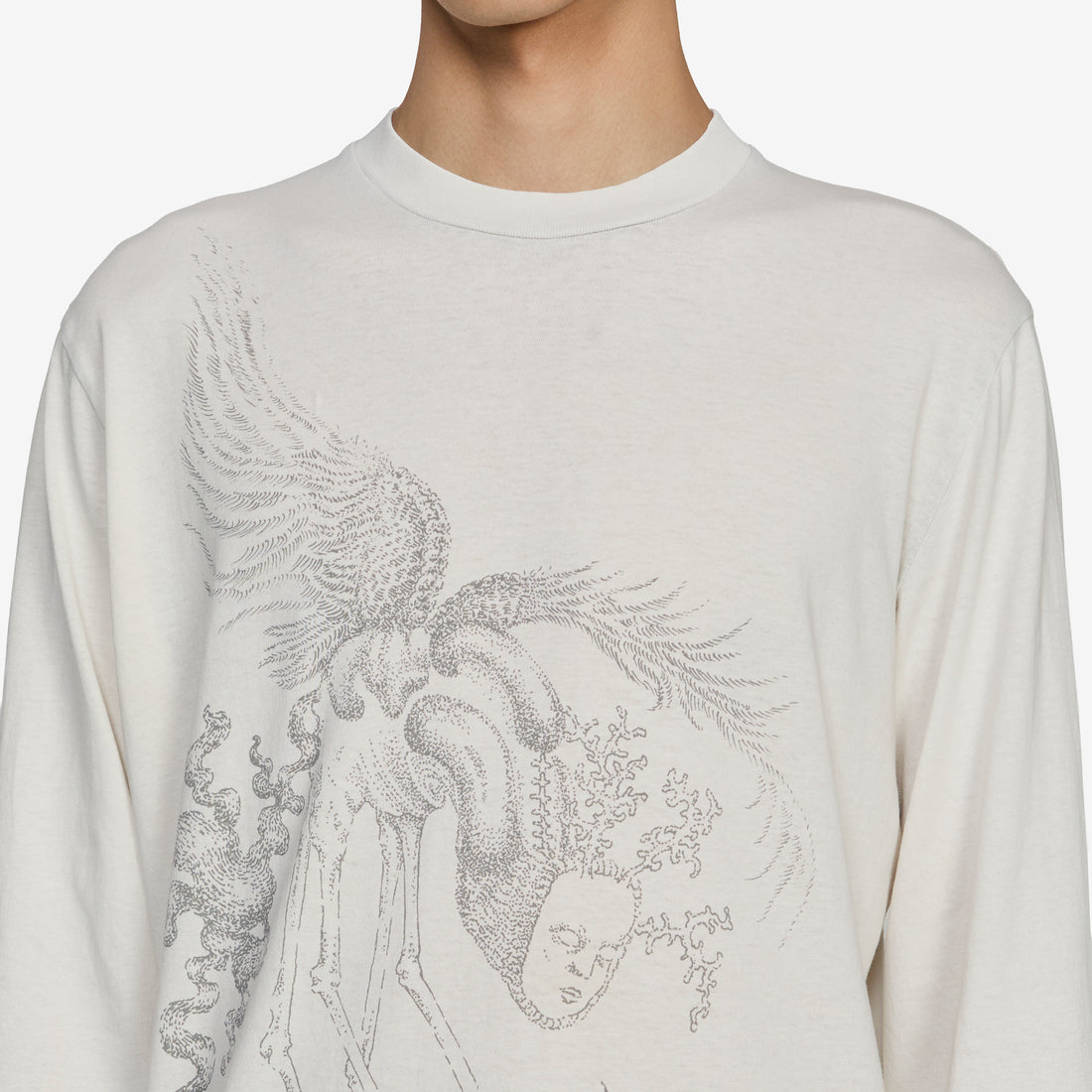 Box Longsleeve Manifested Spirit Print Tees
