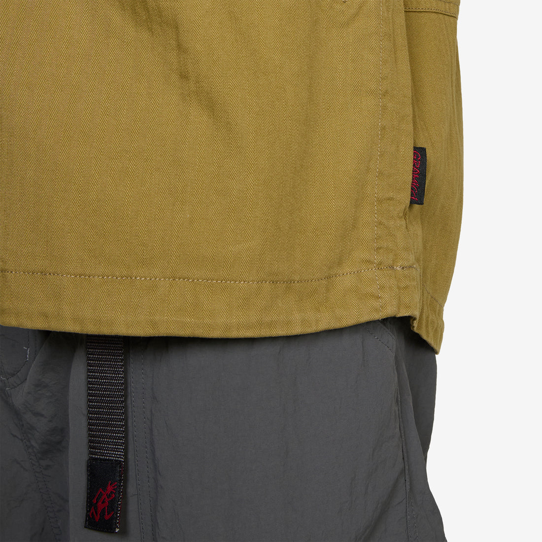 Herringbone Hooded Jacket Olive Drab Jackets