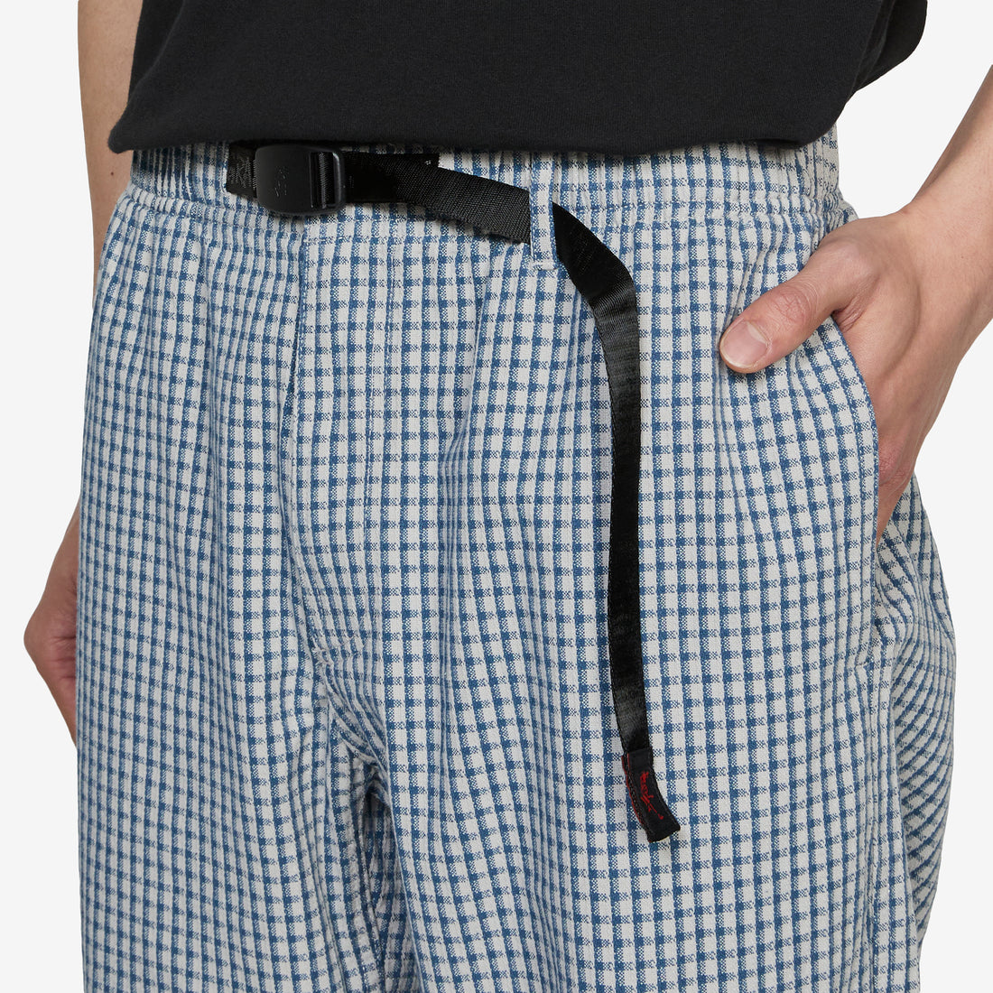 Dobby Plaid Gramicci Pant Straight Fit Royal Pants