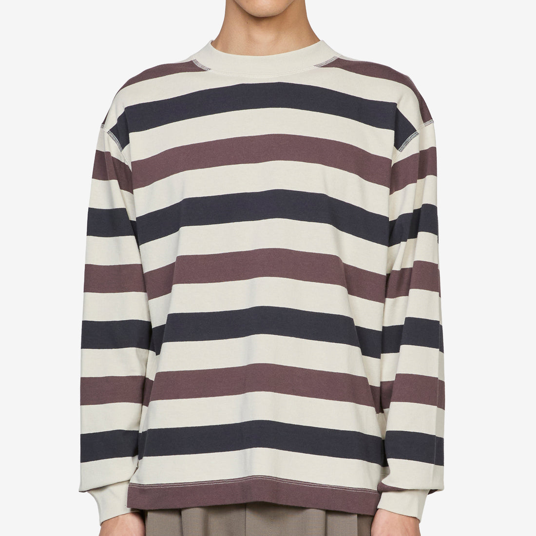 Wide Crew Chalk | Ink | Grape Jumpers
