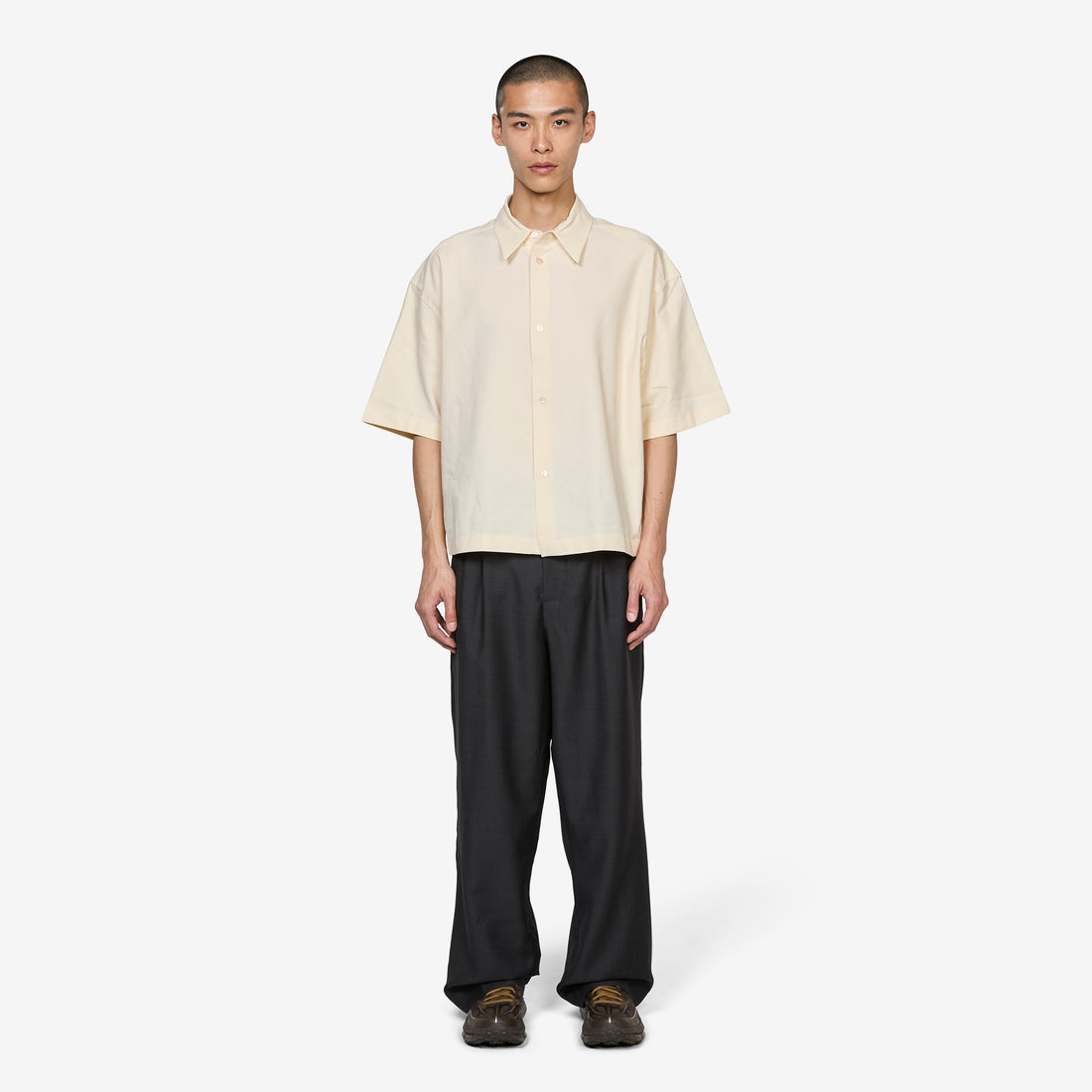 Sanko Shirt Antique White Shirts