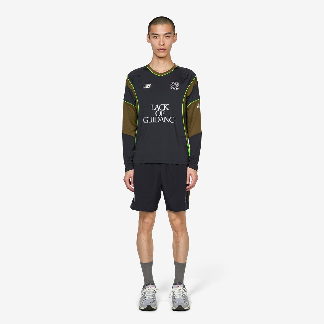 Lack of Guidance x Longsleeve Jersey Black Tees
