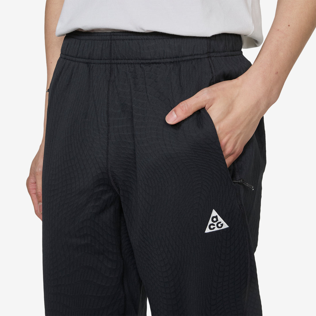 ACG 'Wolf Grid' Therma-FIT Hiking Pants Black | Summit White Pants