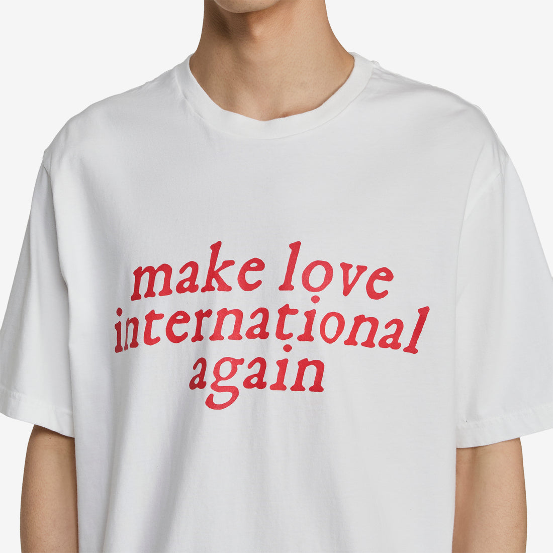 Mlia T-Shirt White | Red Tees