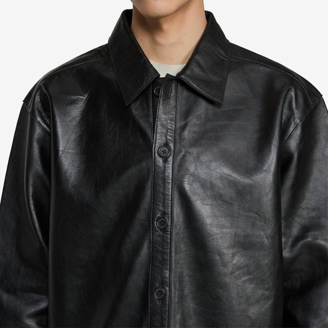 Float Overshirt Black Shirts