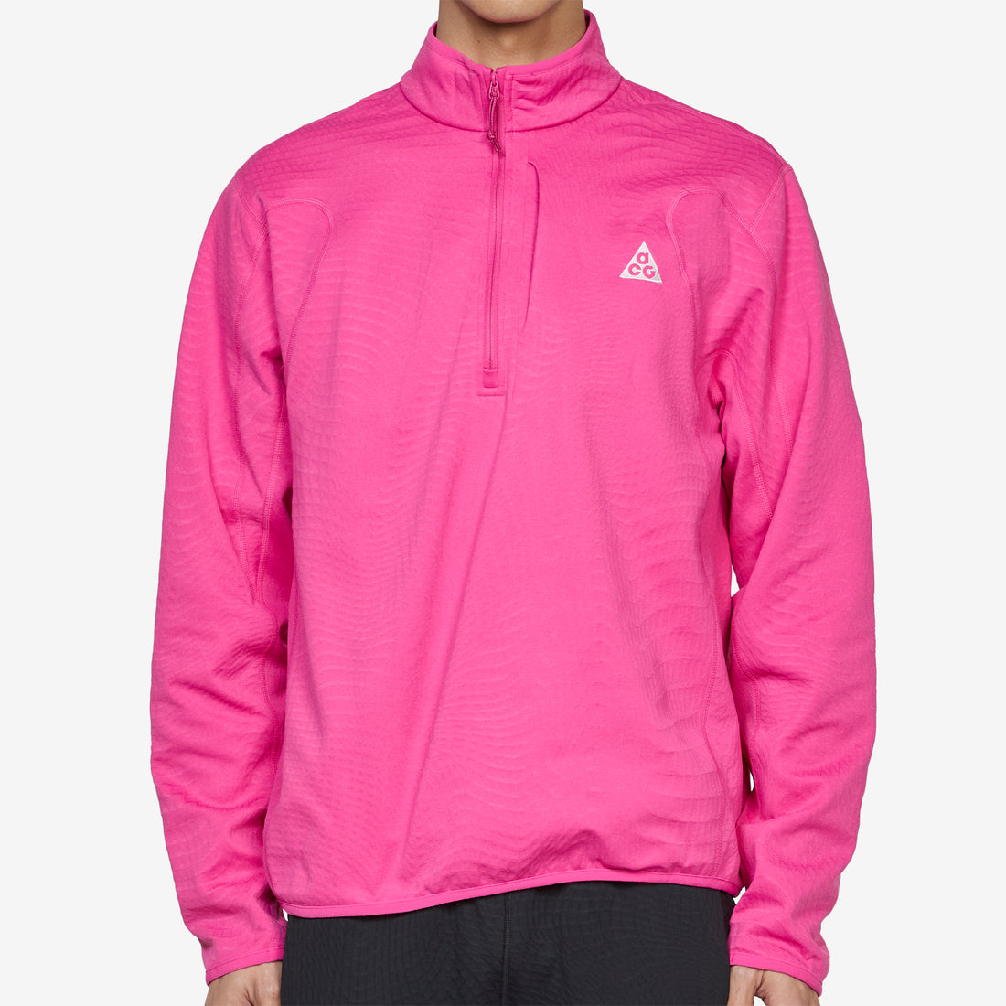 ACG 'Wolf Grid' Therma-FIT 1/2-Zip Hiking Top Desert Pink | Summit White Jumpers