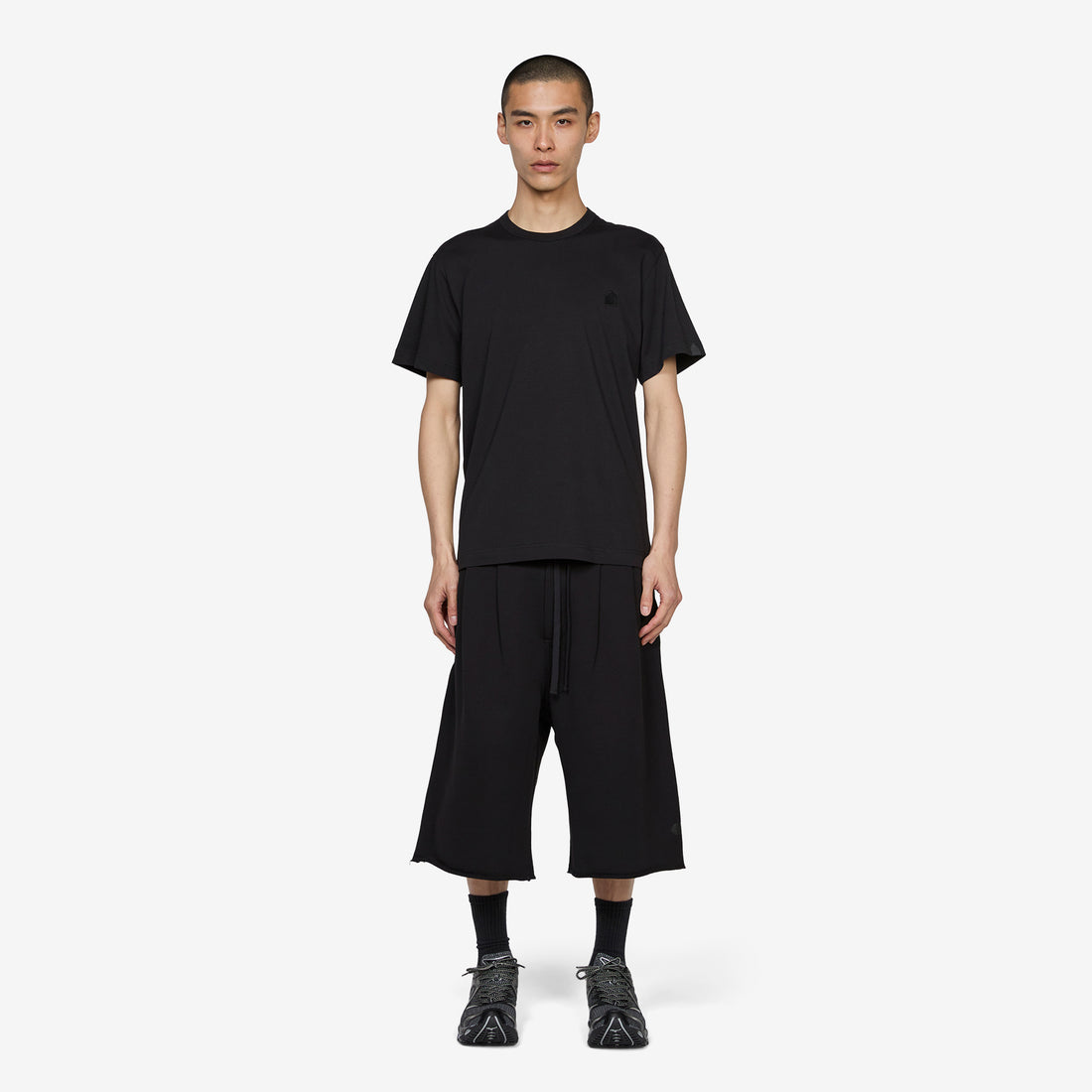 Football Back Print Short Sleeve T-Shirt Black Tees