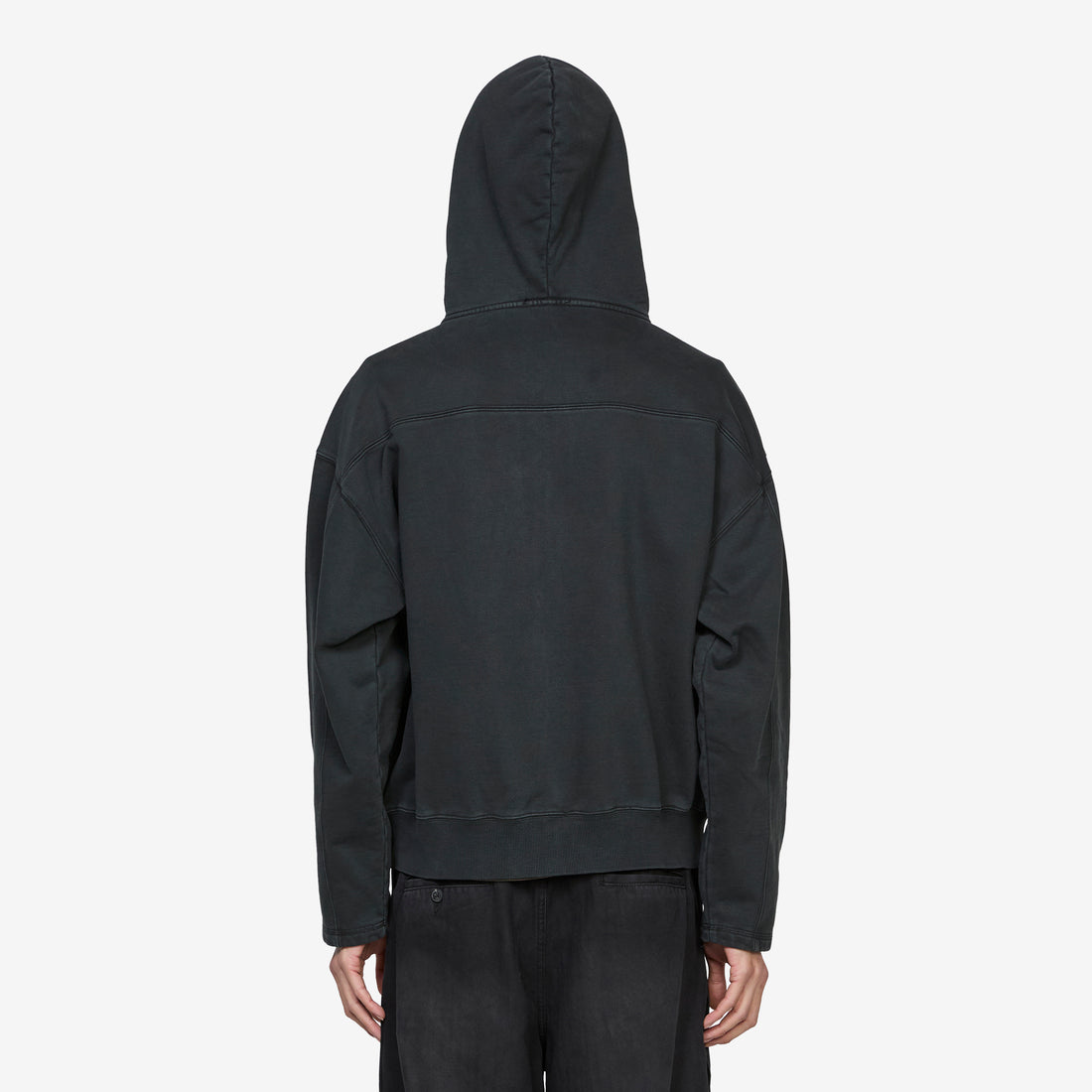 Tour Zip Hood Black Jumpers