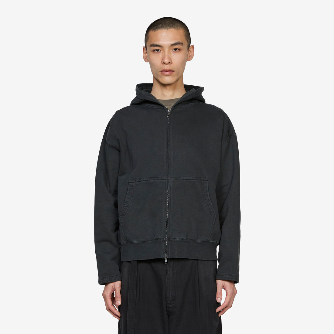 Tour Zip Hood Black Jumpers
