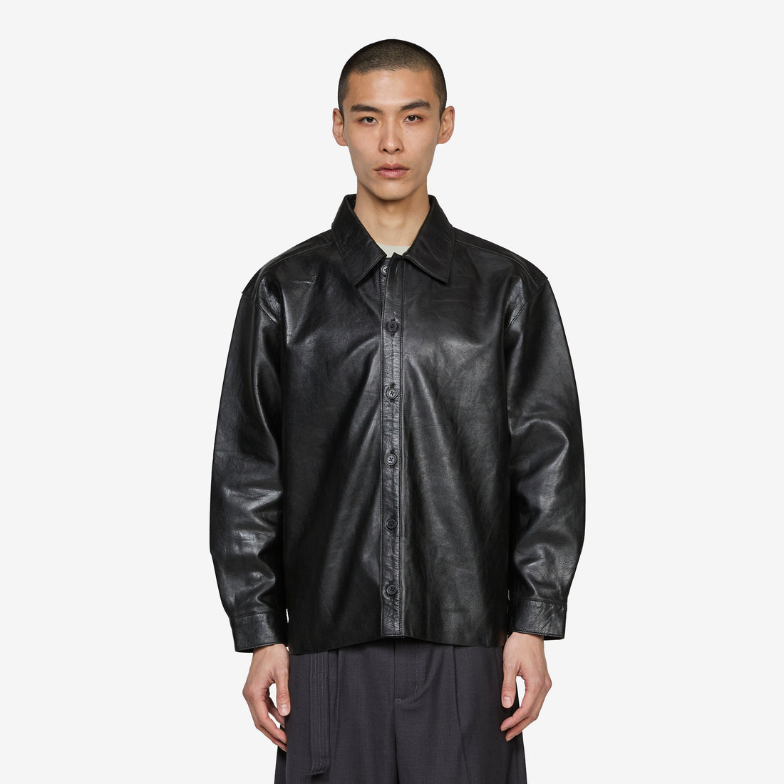 Float Overshirt Black Shirts