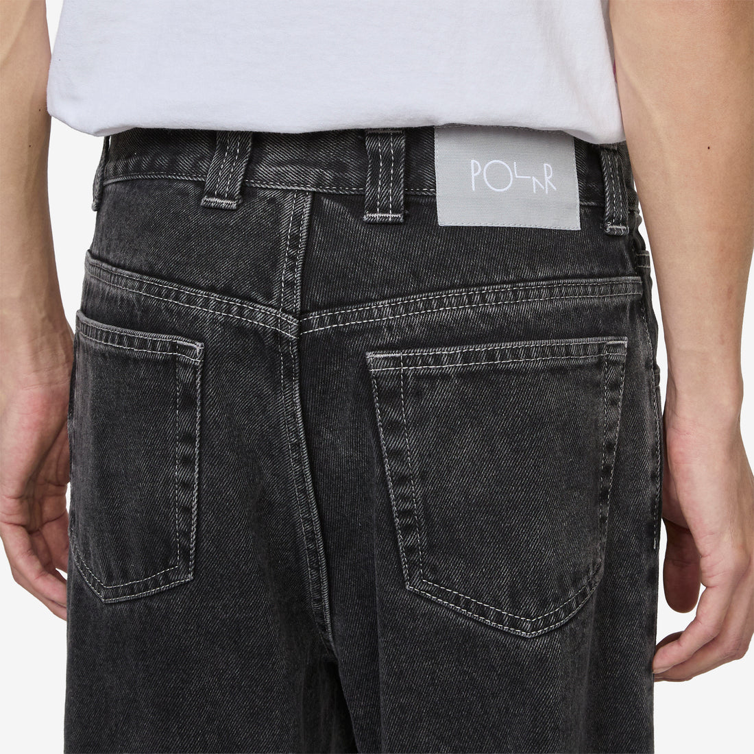93! Pants Silver Black Pants