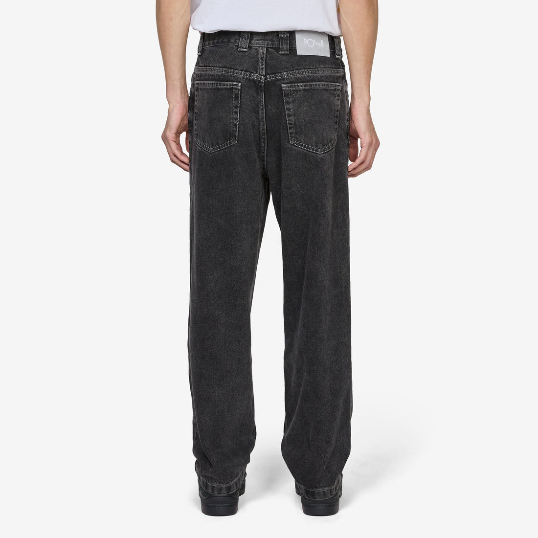 93! Pants Silver Black Pants