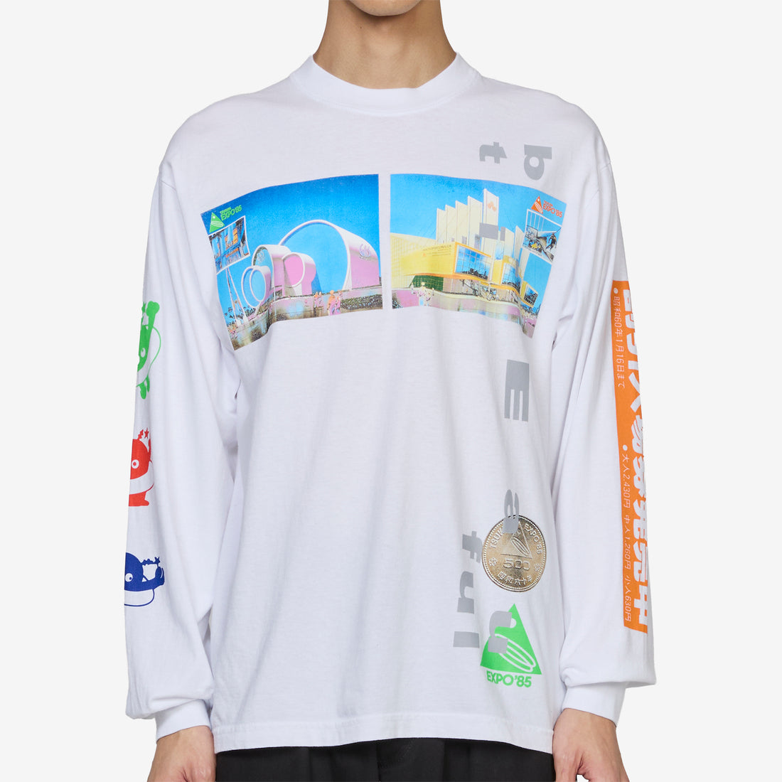 Expo85 Longsleeve T-Shirt White Tees