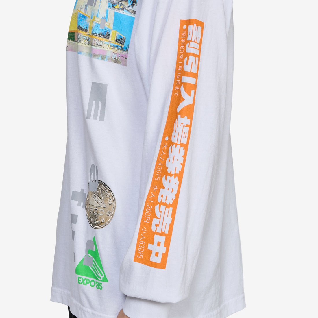 Expo85 Longsleeve T-Shirt White Tees