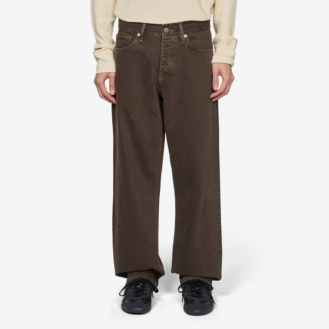 Loose Jeans 170 Vintage Brown Pants