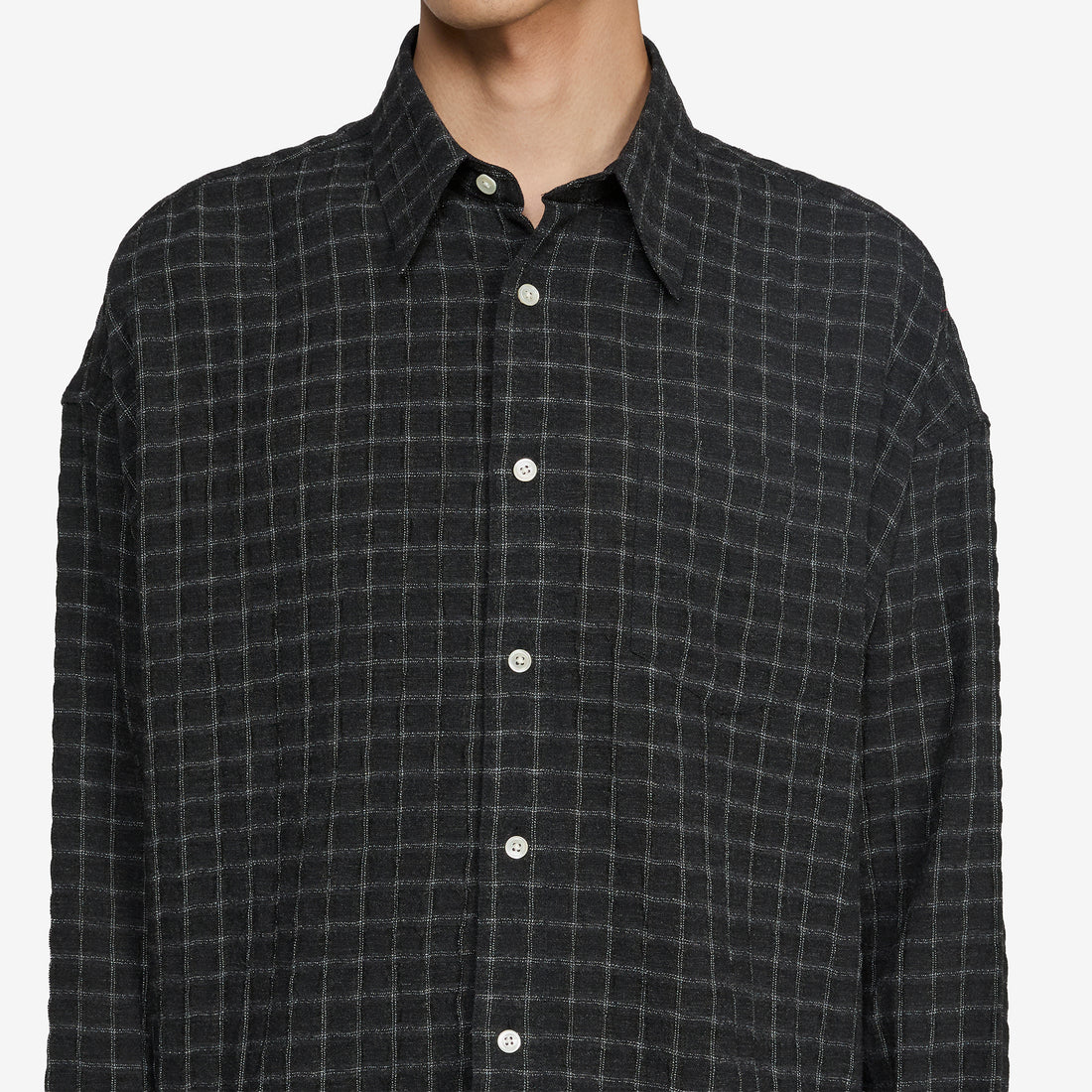 Stable Shirt Black Check Shirts