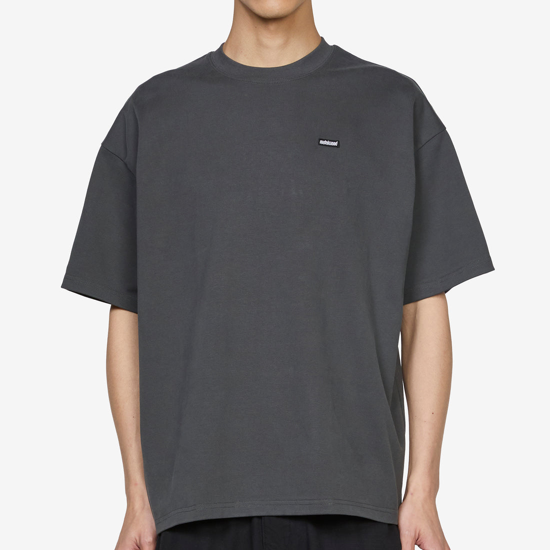 Heavyweight Mini Metal Logo T-Shirt Tar Tees