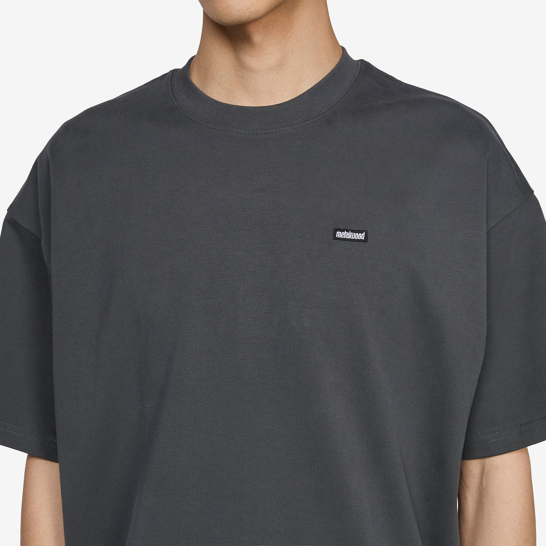 Heavyweight Mini Metal Logo T-Shirt Tar Tees