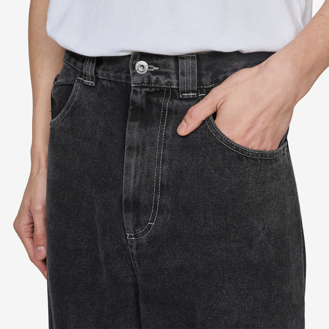 Big Boy Pants Silver Black Pants