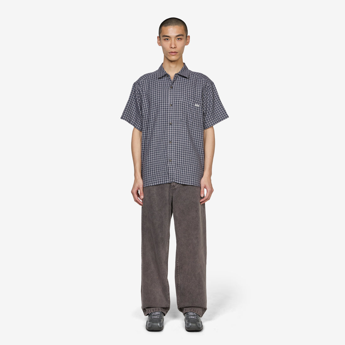 Mitchell Shirt Petrol | Bordeaux Shirts