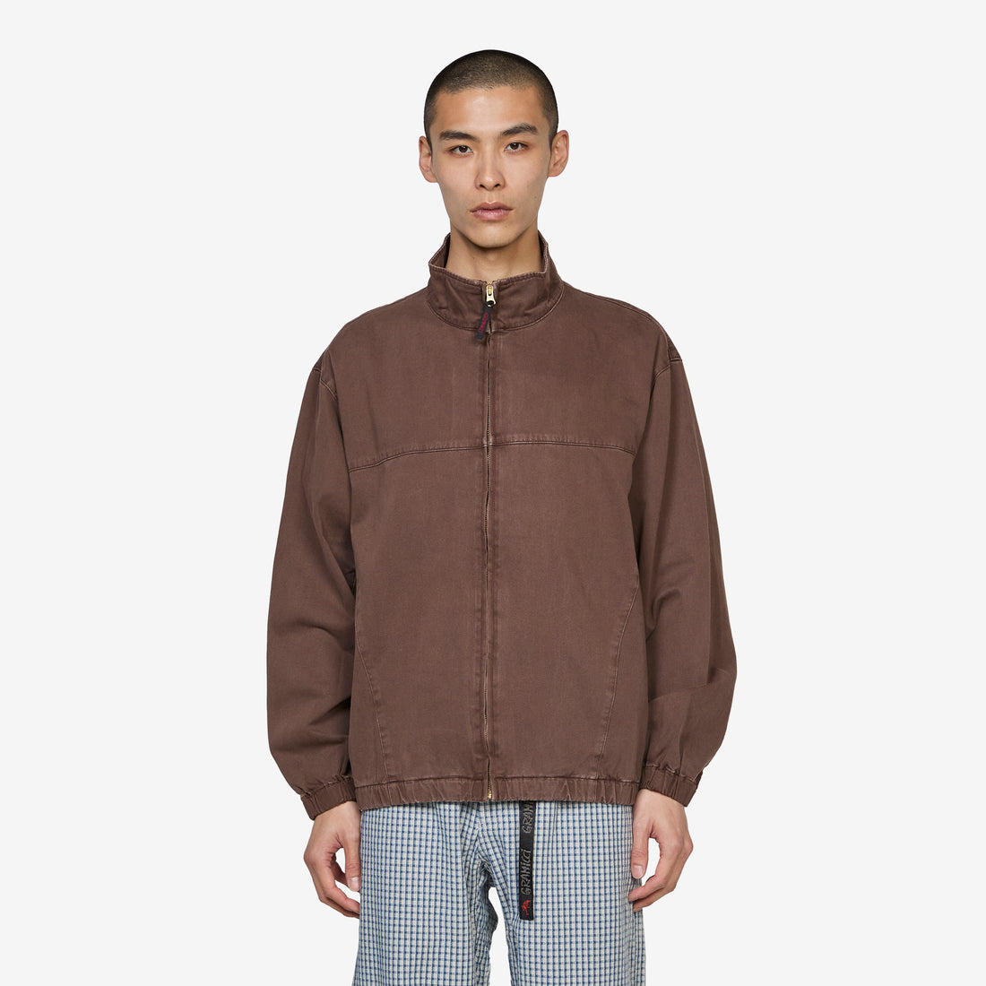 Twill-Around Jacket Brown Pigment Jackets