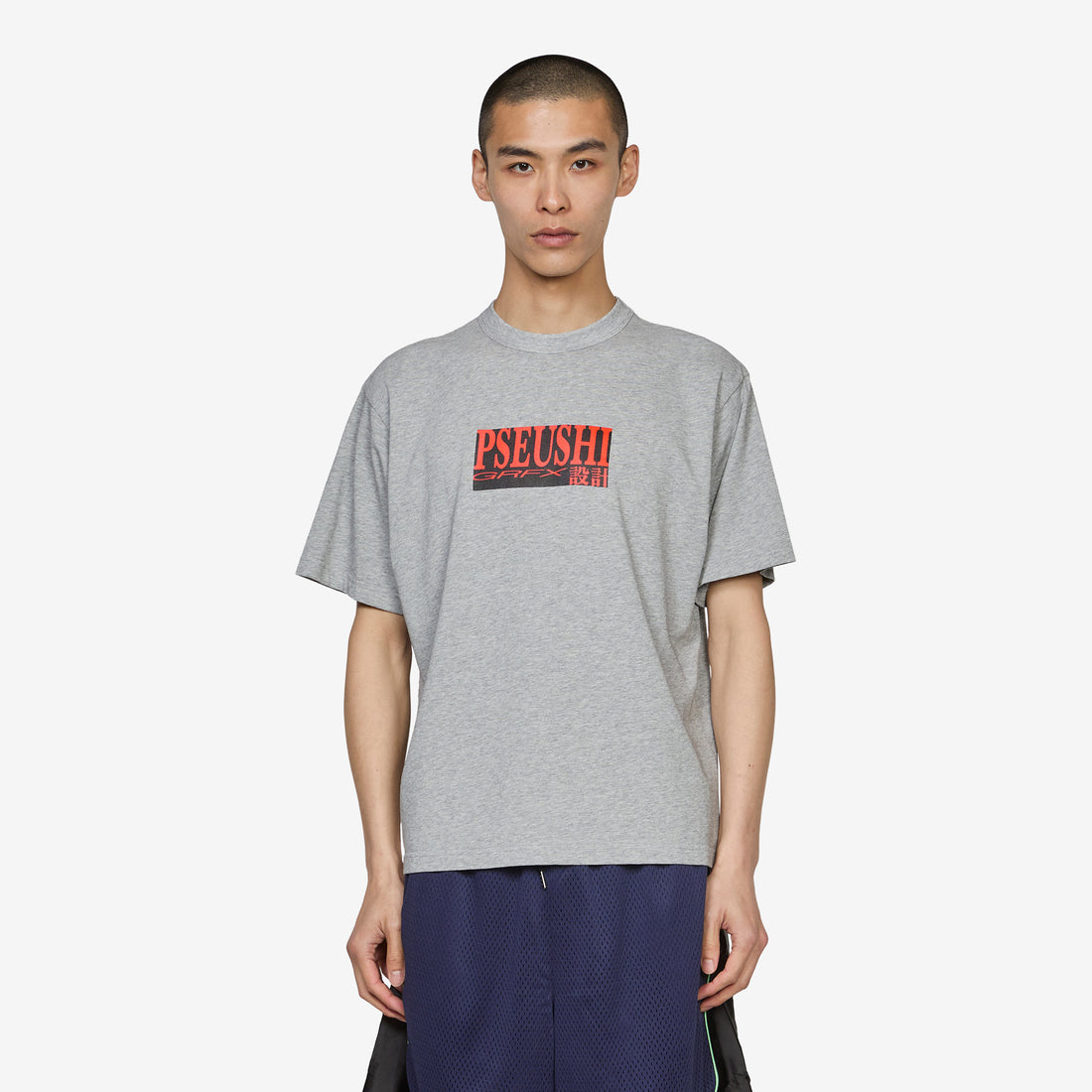 GRFX T-Shirt Grey Marle Tees