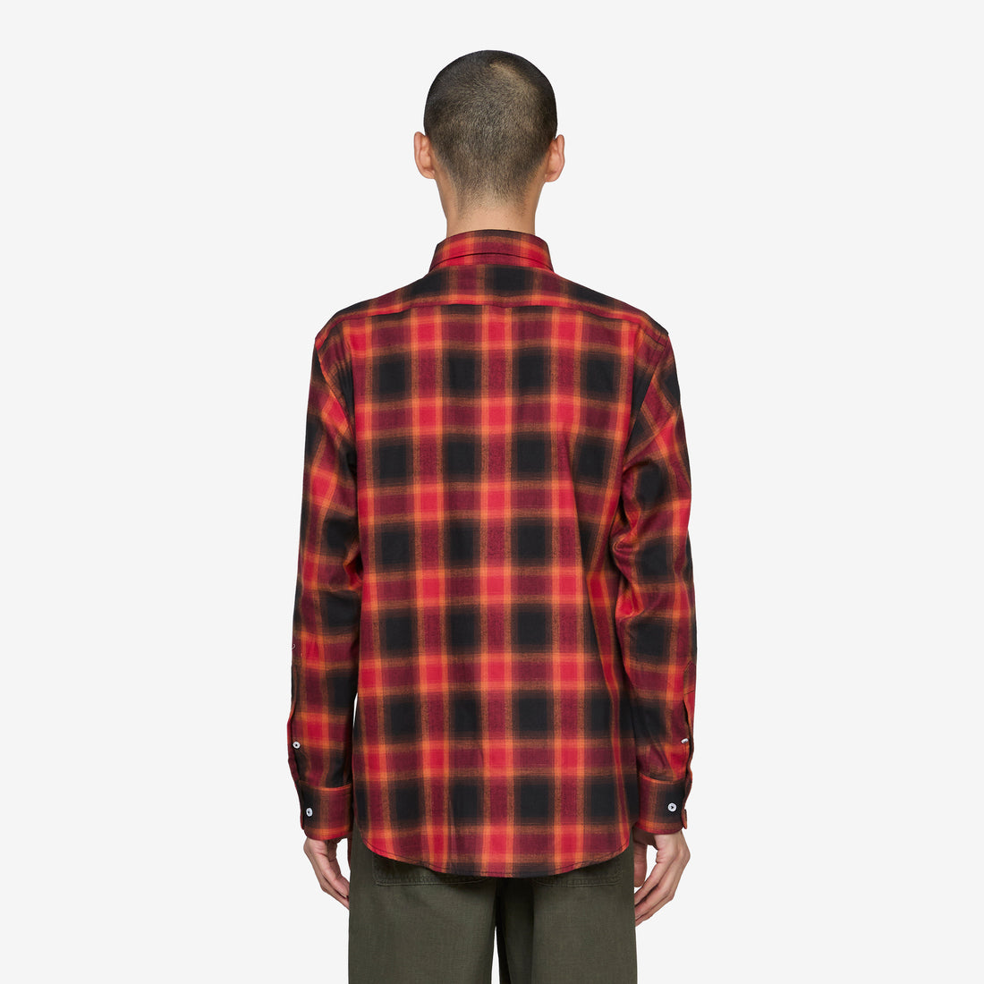 No Problemo Plaid Longsleeve Shirt Red Shirts