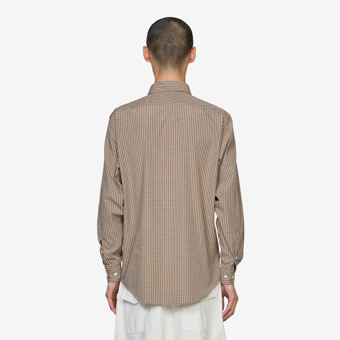 No Problemo Poplin Longsleeve Shirt Brown Shirts