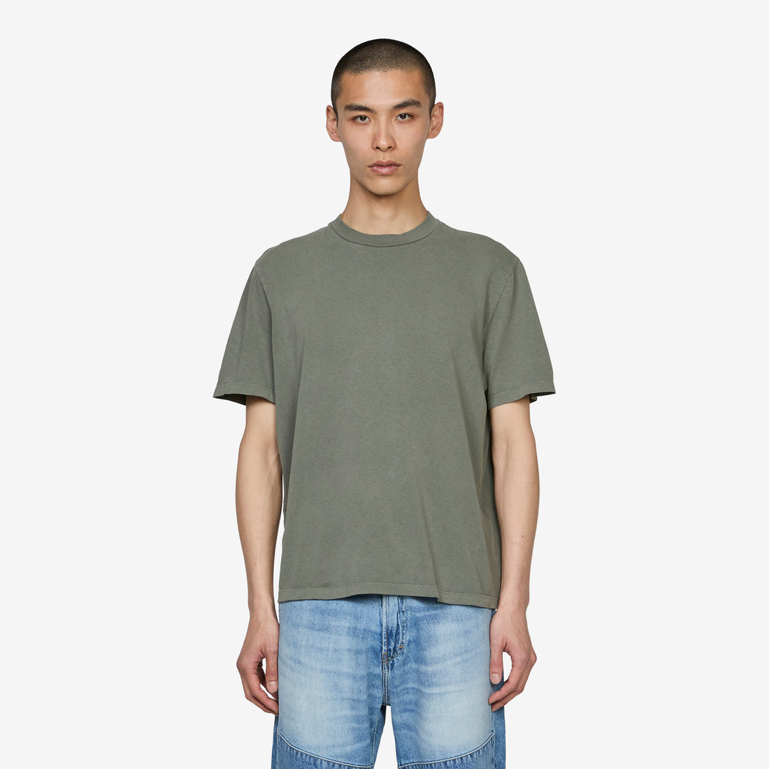 Box T-Shirt Worn Olive Legacy Jersey Tees