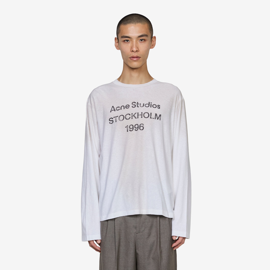 Edden 1996 Longsleeve T-Shirt Dusty White Tees