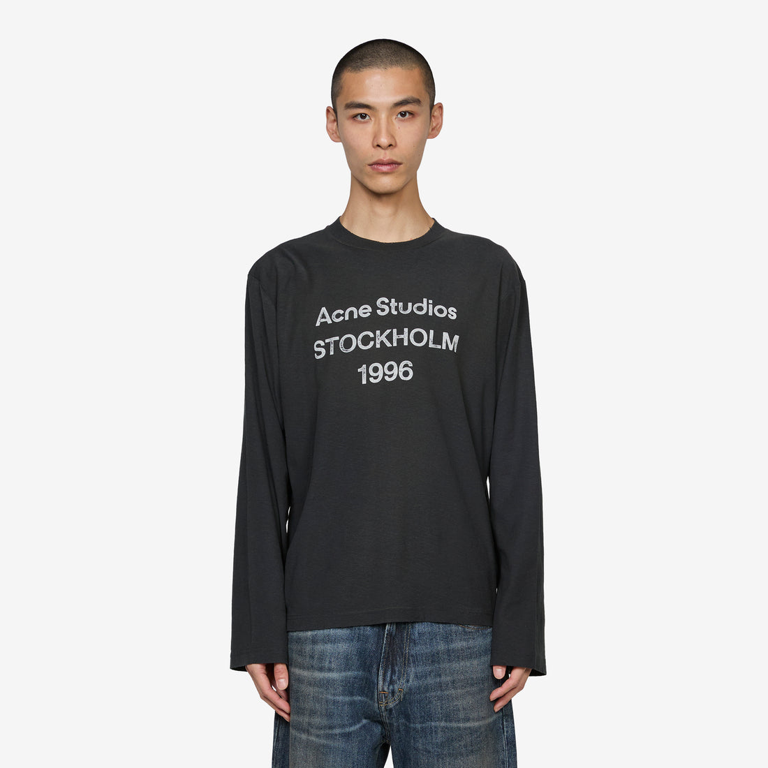 Edden 1996 Longsleeve T-Shirt Faded Black Tees