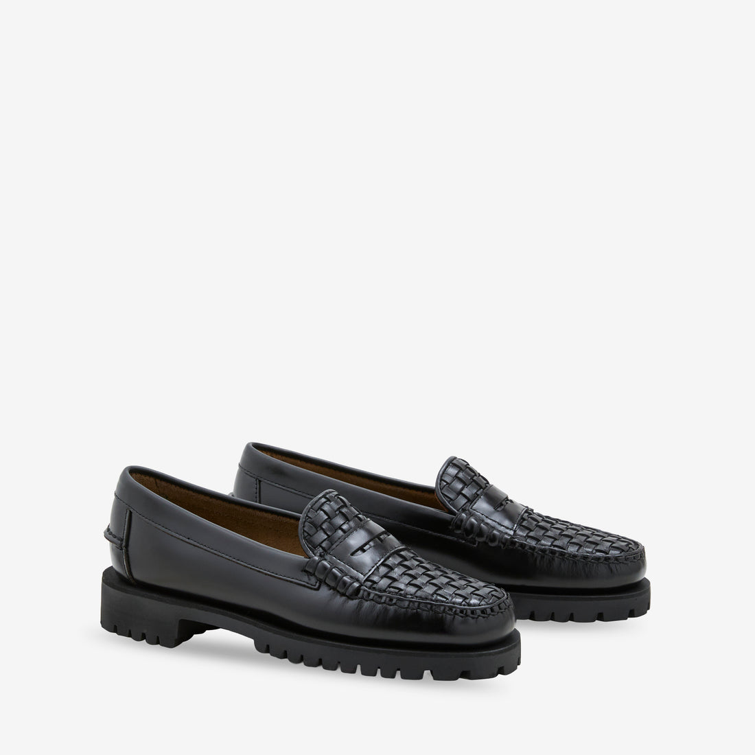 Woman's Otis Vamp Lug Black Footwear