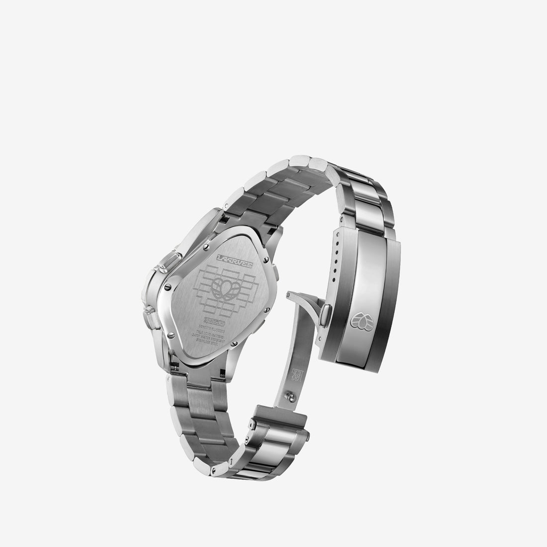 SGK001 Silver Precision Steel | Translucent Bezel | White Dial 41mm Jewellery